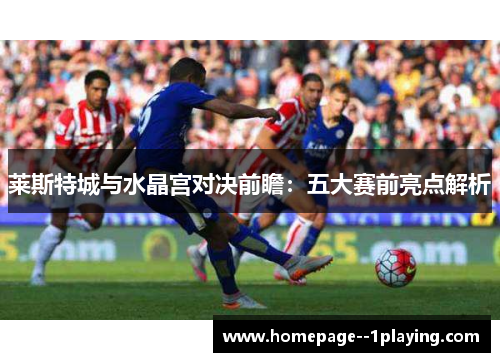 莱斯特城与水晶宫对决前瞻：五大赛前亮点解析