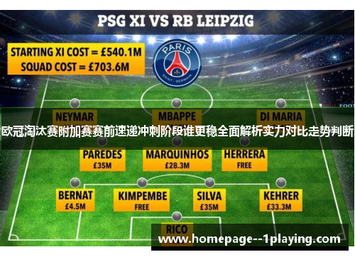 欧冠淘汰赛附加赛赛前速递冲刺阶段谁更稳全面解析实力对比走势判断 欧冠淘汰赛附加赛赛前速递冲刺阶段谁更稳全面解析实力对比走势判断